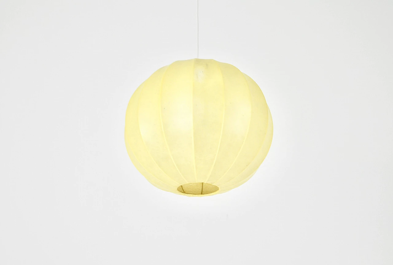 Cocoon hanging lamp by the Castiglioni brothers for Flos, 1960s 3