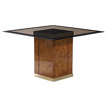 Tavolo di Jean Claude Mahey per Roche Bobois, anni '80