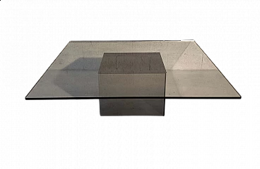 Block square coffee table by Nanda Vigo for Acerbis, 1970s