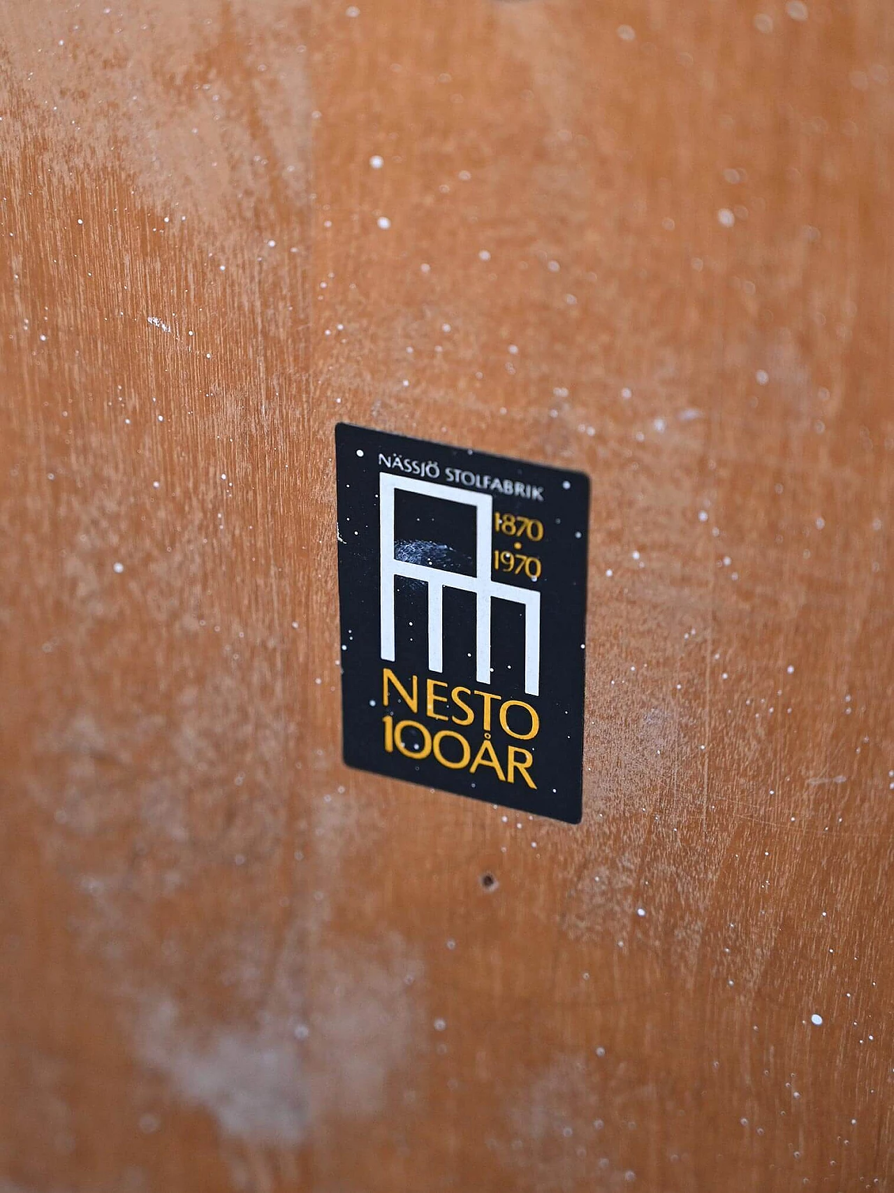 Pair of wooden Grandessa chairs by Lena Larsson, 1950s 11