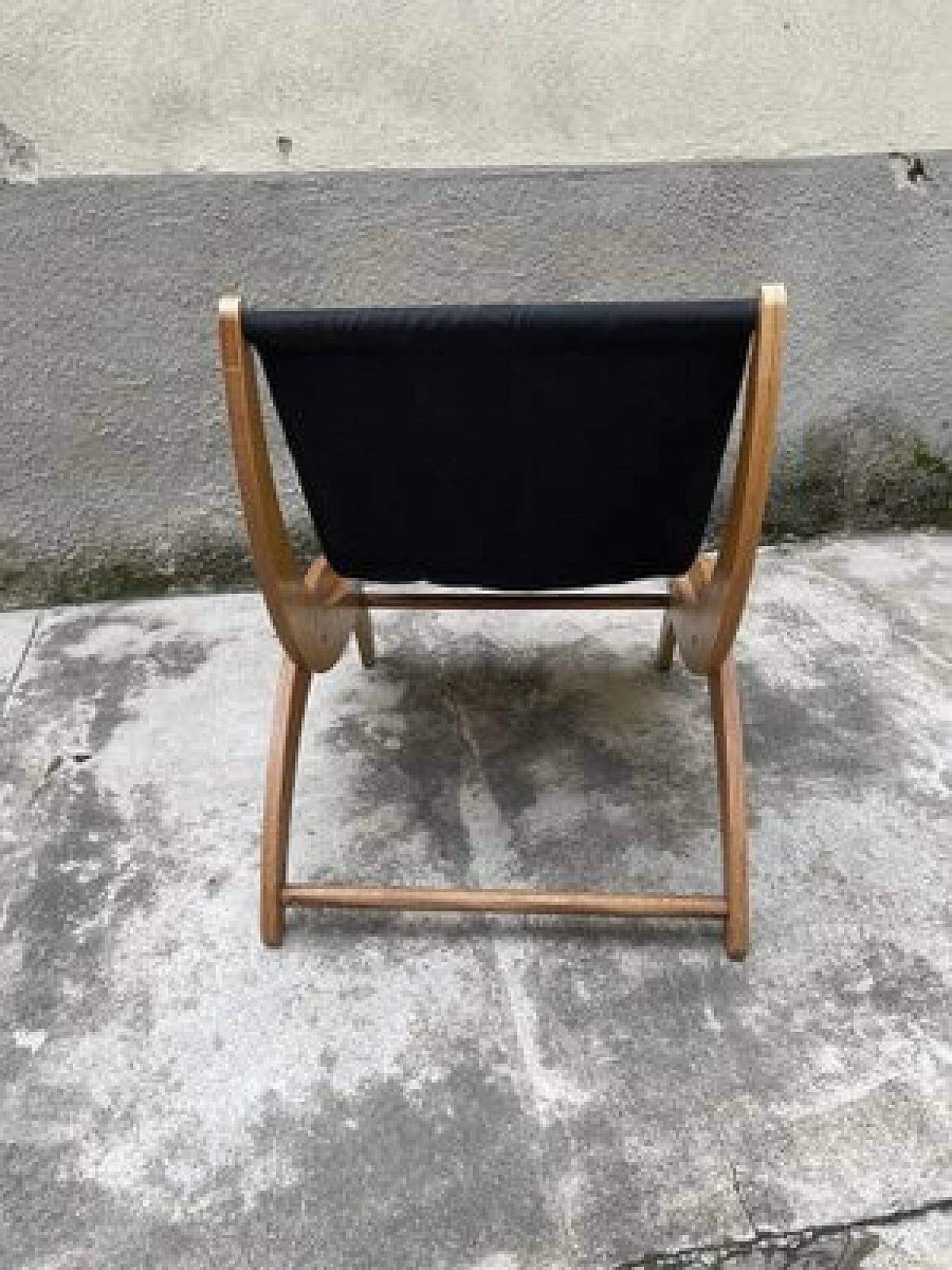 Armchair in multilayer beech and fabric attributed to Ingmar Relling, 1960s 6