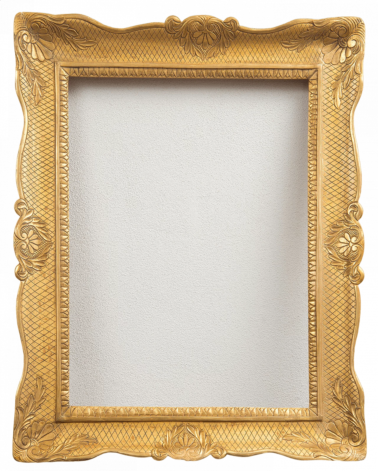 Neapolitan Empire gilded wood frame, early 19th century 4