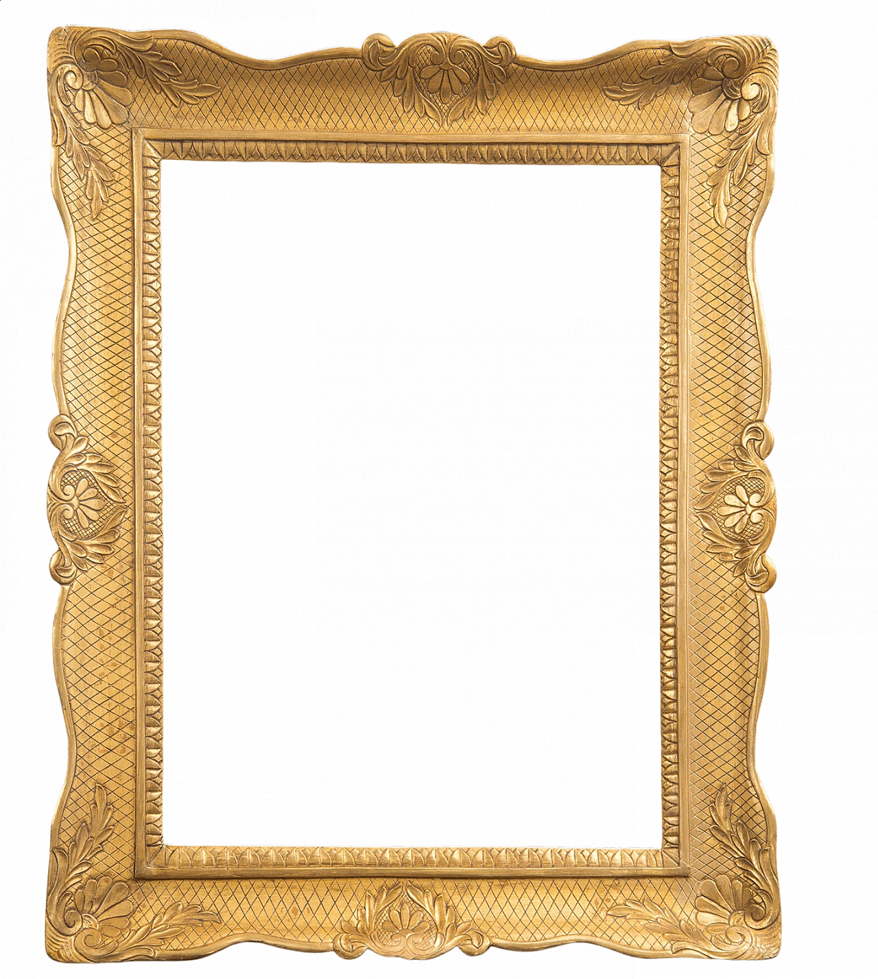 Neapolitan Empire gilded wood frame, early 19th century 5