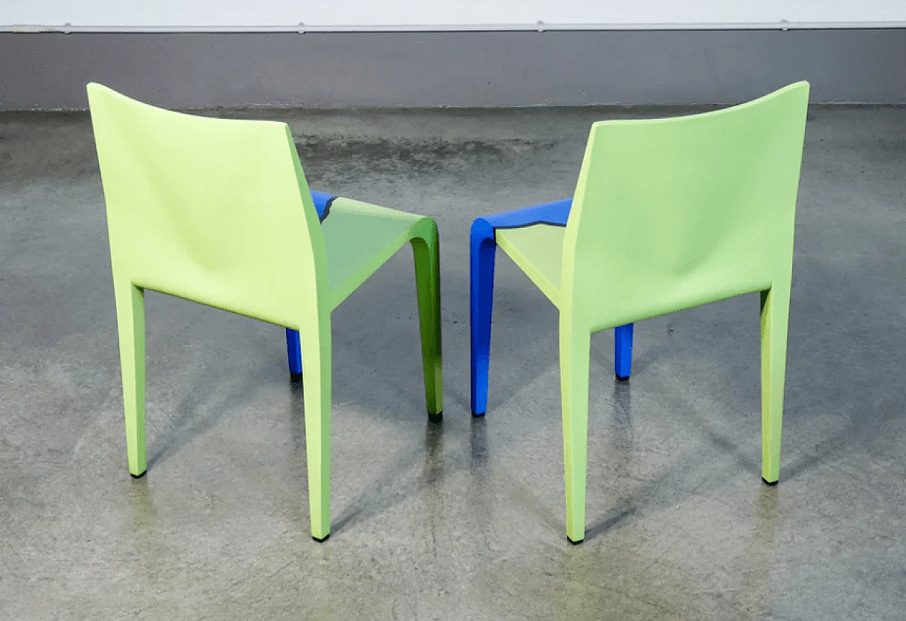 4 Laleggera Chairs by Riccardo Blumer for Alias, 2000s 4
