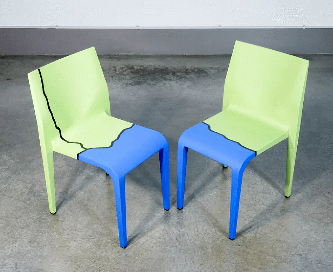 4 Laleggera Chairs by Riccardo Blumer for Alias, 2000s 11