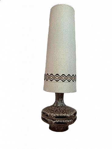 Lampada 66-40 in ceramica Fat Lava di Stein-Keramik, anni '60