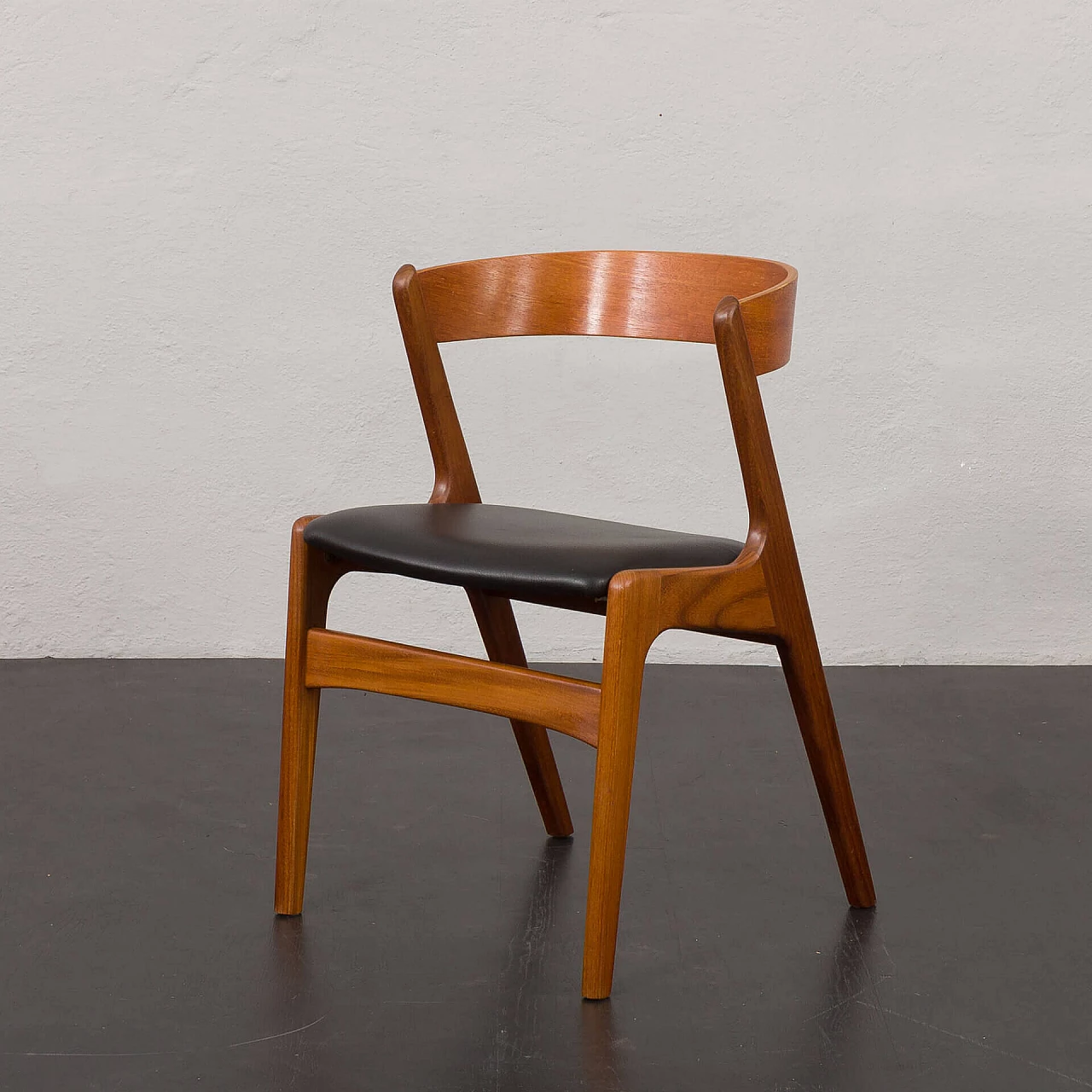 Kai Kristiansen teak fire chair, 1960s 4