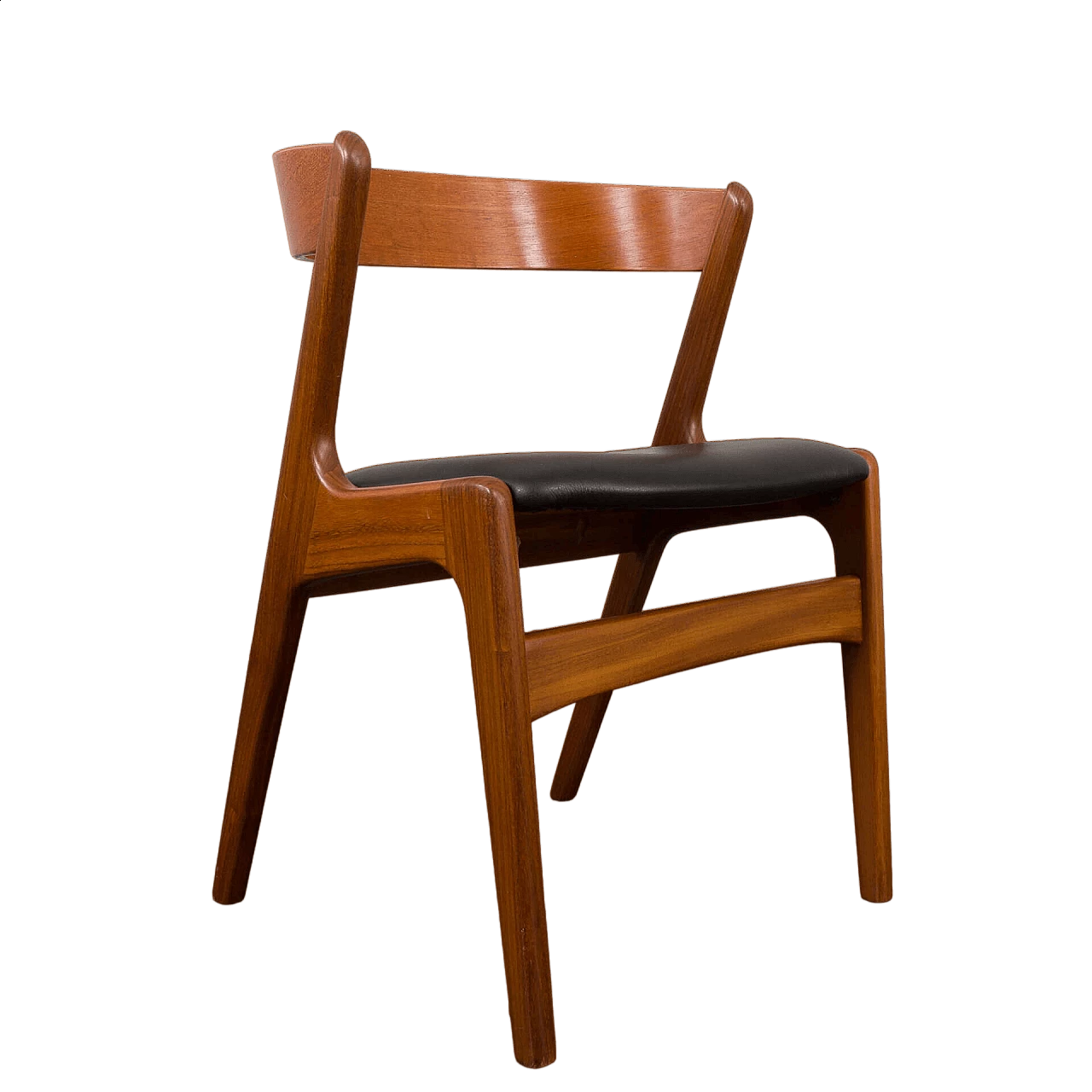 Kai Kristiansen teak fire chair, 1960s 15