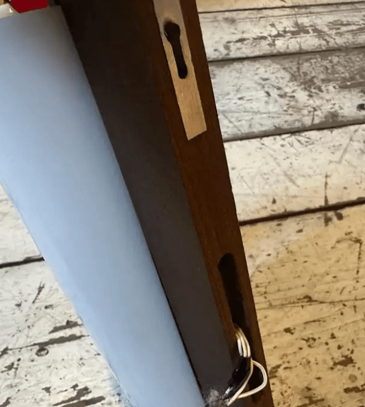 Coppia di lampade da parete in legno e plexiglass di Stilux, metà '900 5