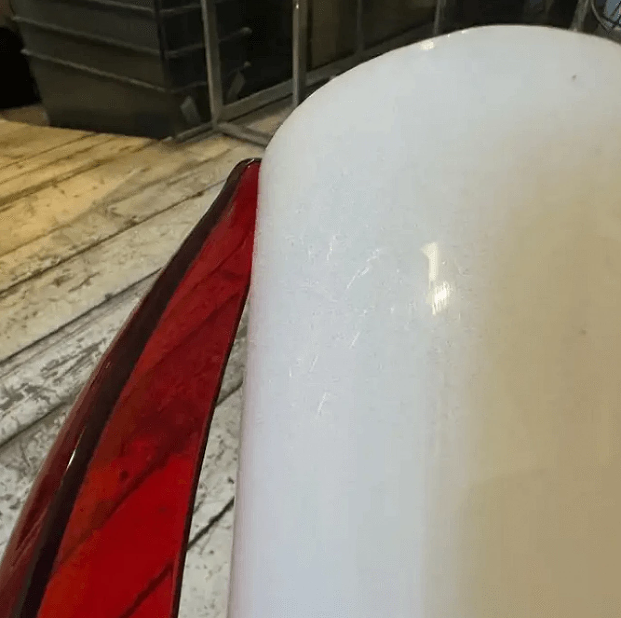 Coppia di lampade da parete in legno e plexiglass di Stilux, metà '900 12