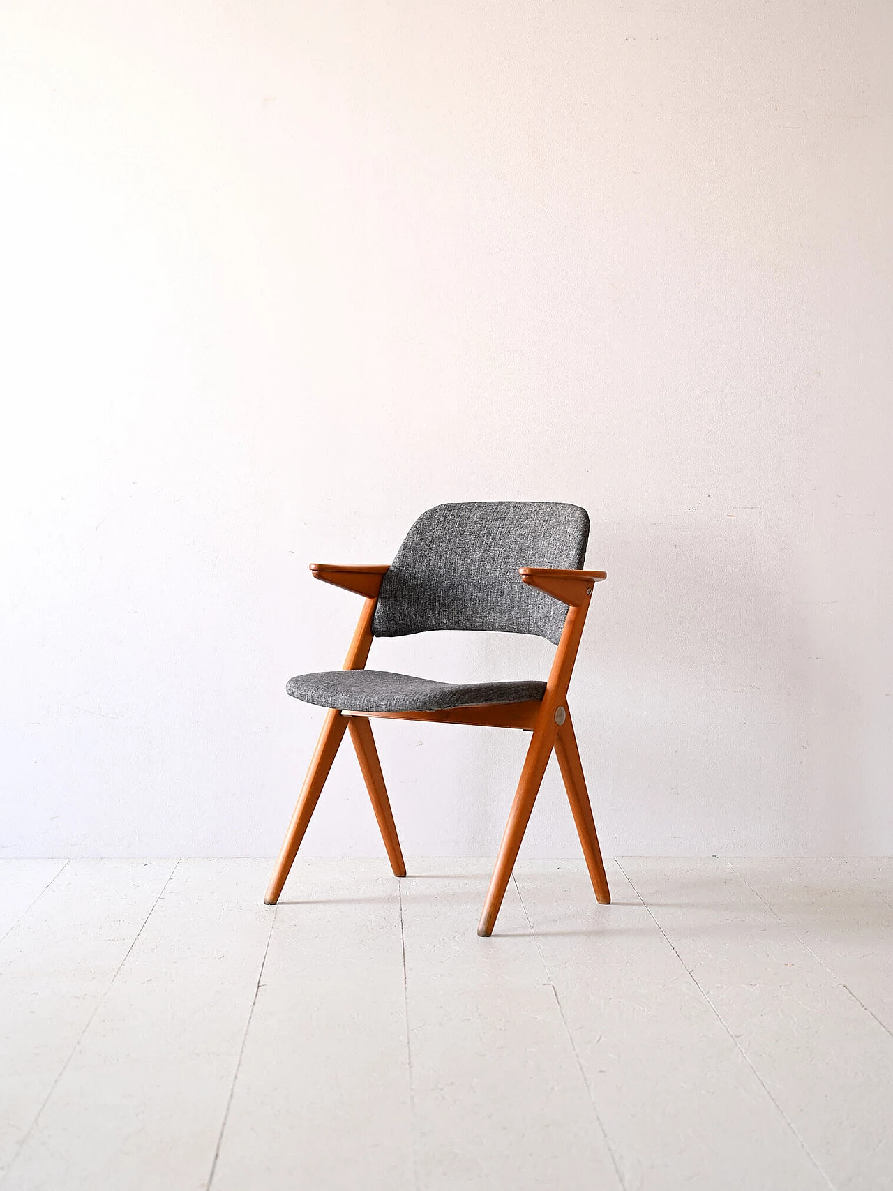 Chair with armrests by Bengt Ruda for Nordiska Kompaniet, 1950s 1