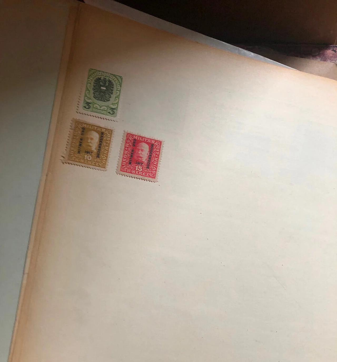 Libro di raccolta di francobolli del mondo, inizio '900 4