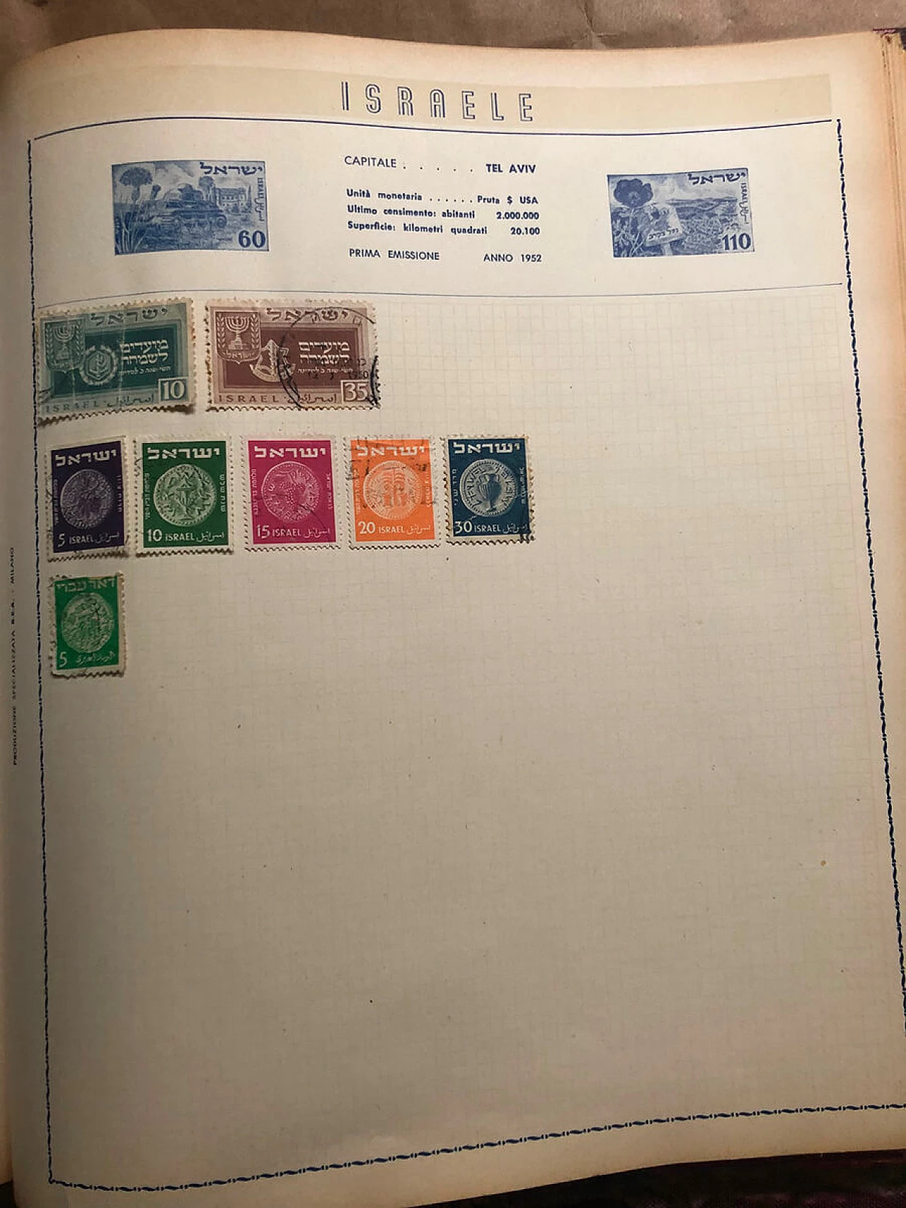 Libro di raccolta di francobolli del mondo, inizio '900 21