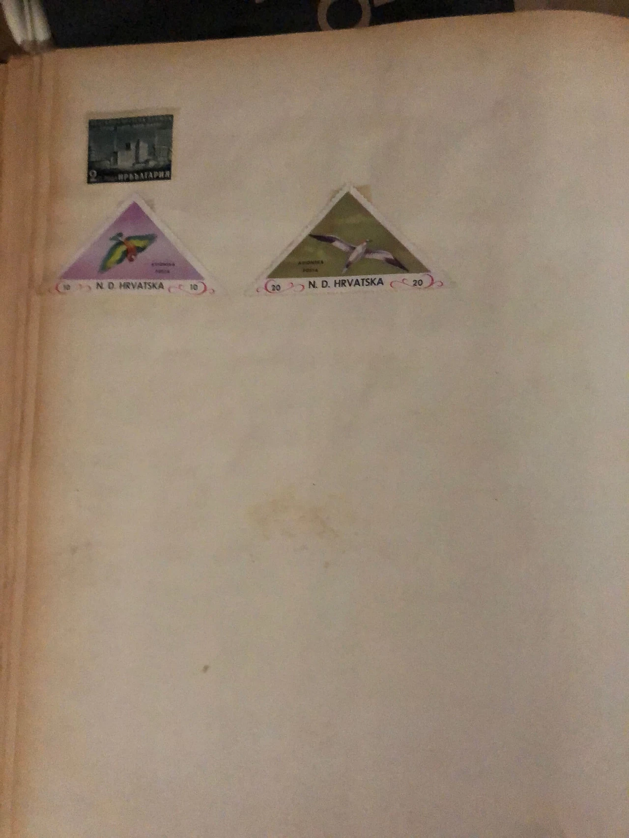 Libro di raccolta di francobolli del mondo, inizio '900 29