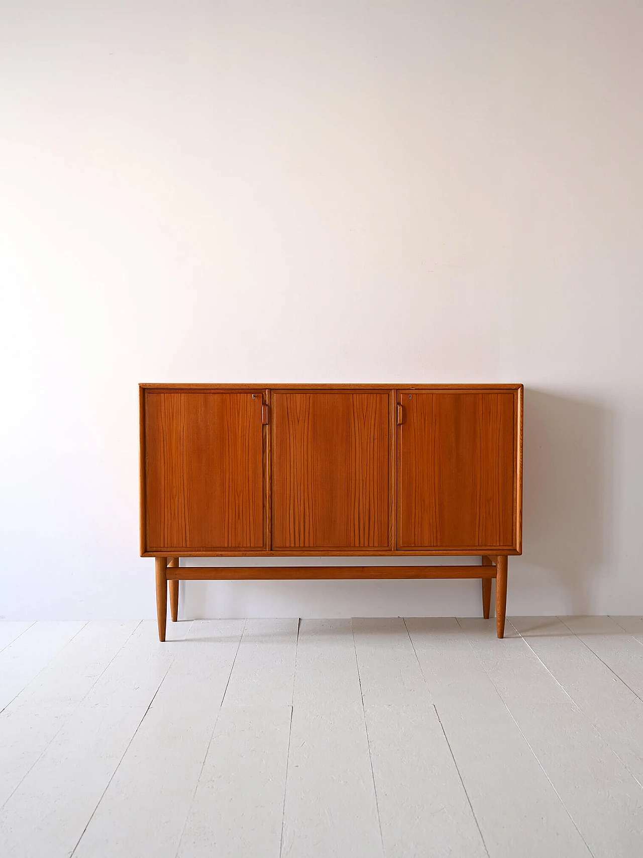 Scandinavian teak and oak sideboard, 1960s 2