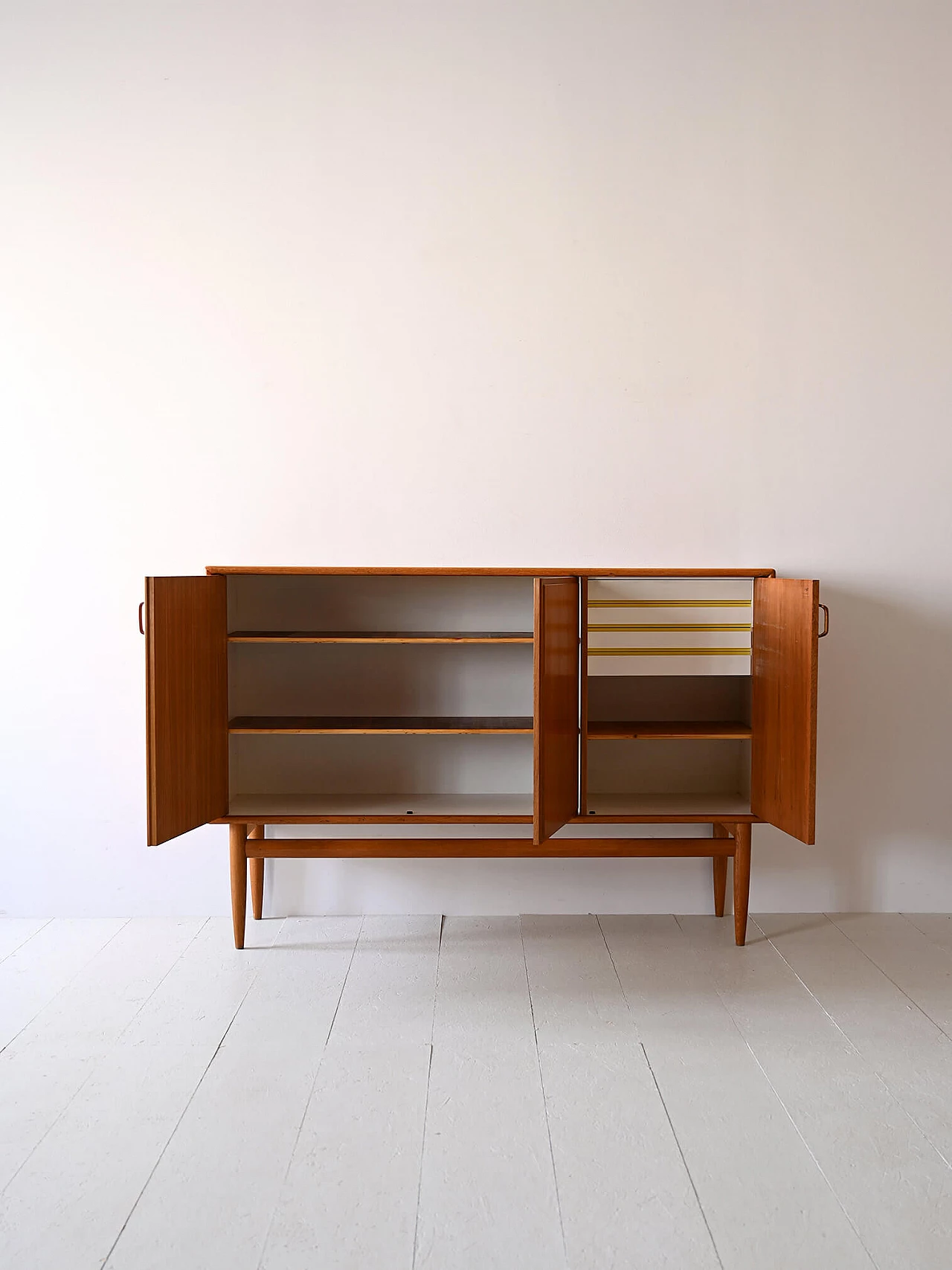 Scandinavian teak and oak sideboard, 1960s 3