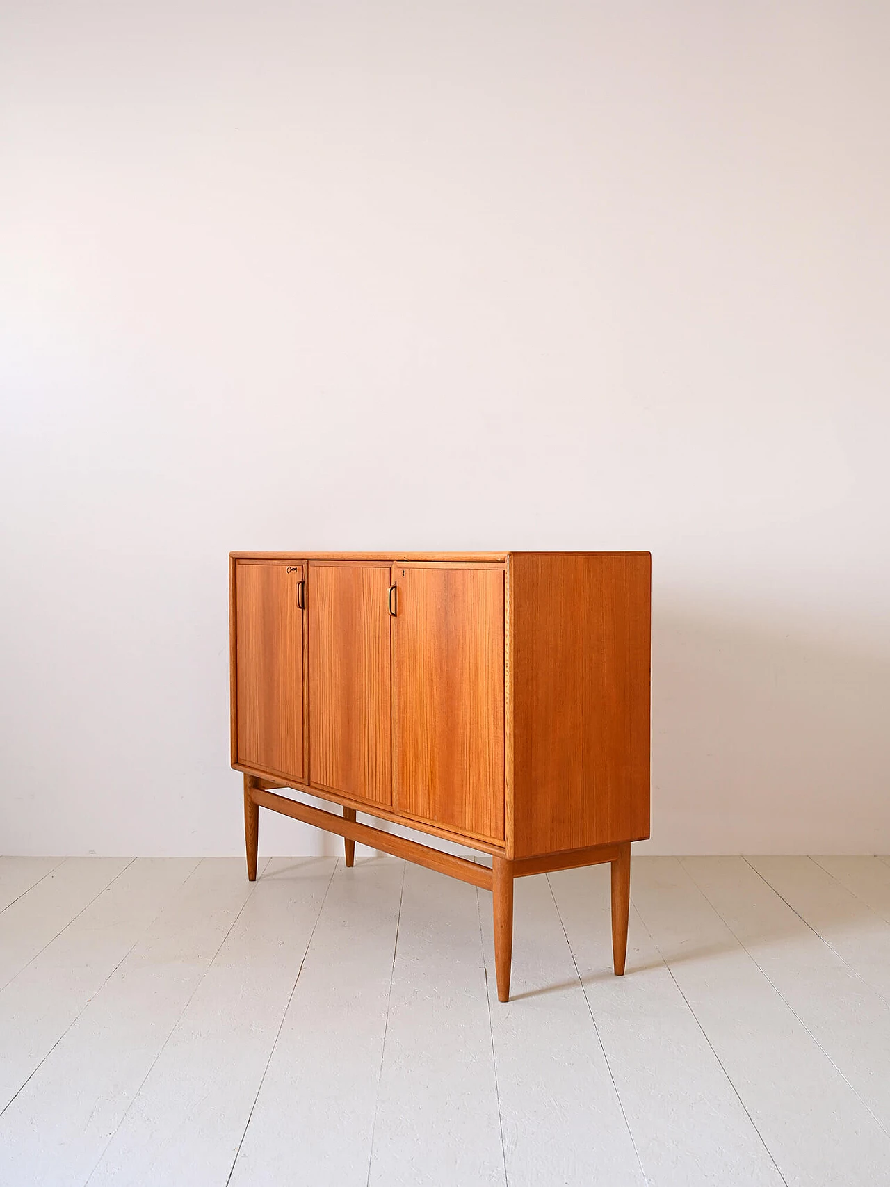 Scandinavian teak and oak sideboard, 1960s 5