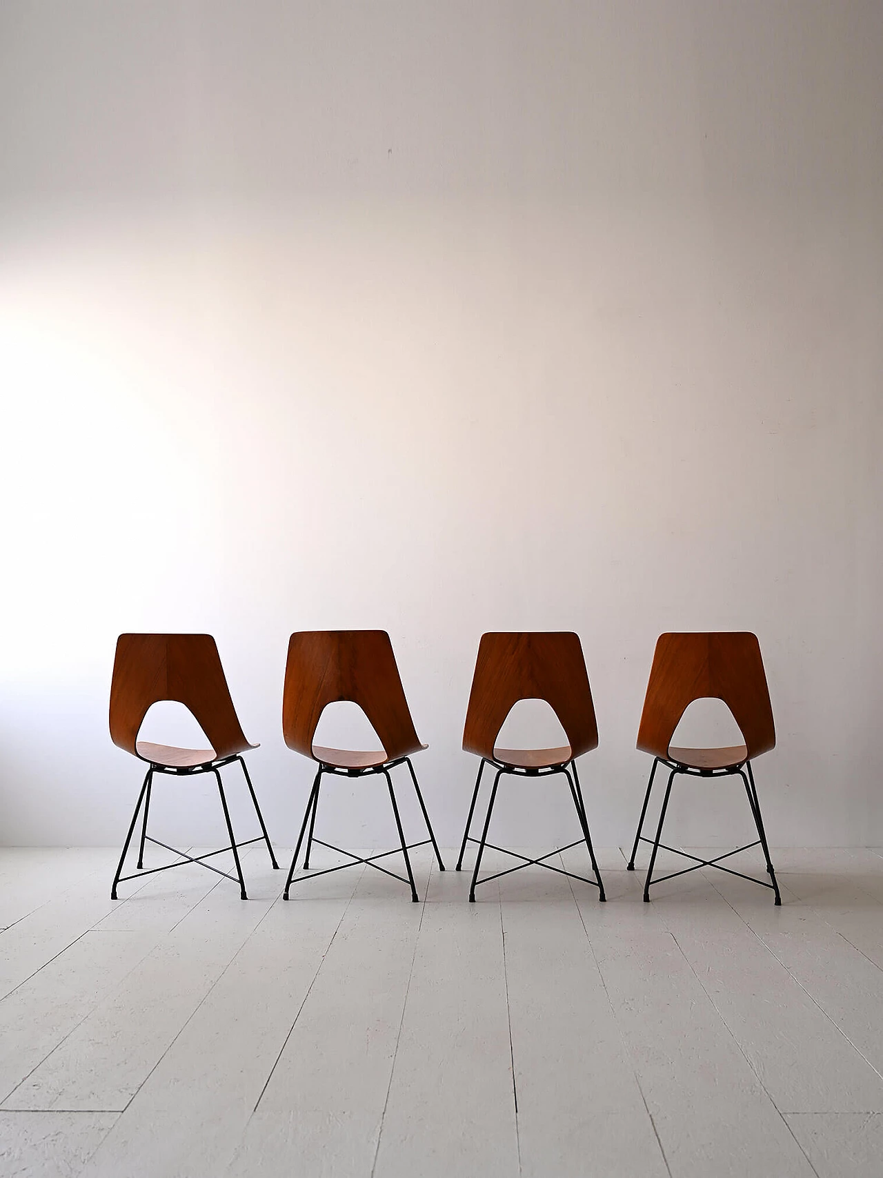 4 Ariston chairs by Augusto Bozzi, 1960s 3