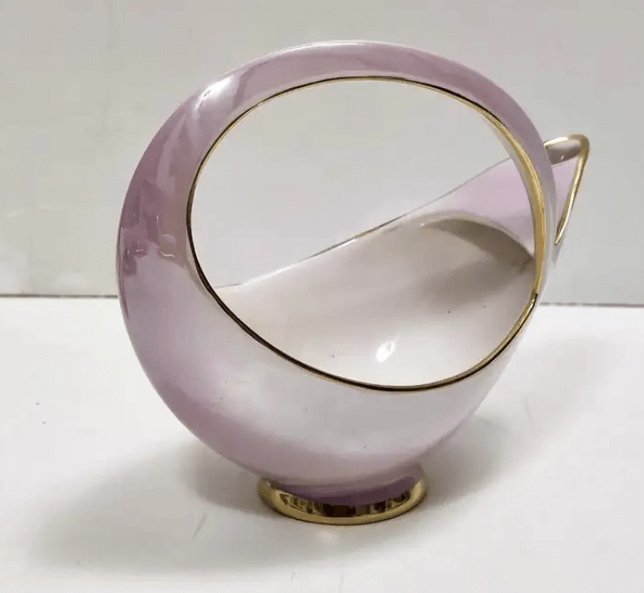 Coloured ceramic breakfast service of 22 pieces by Italo Casini, 1950s 18