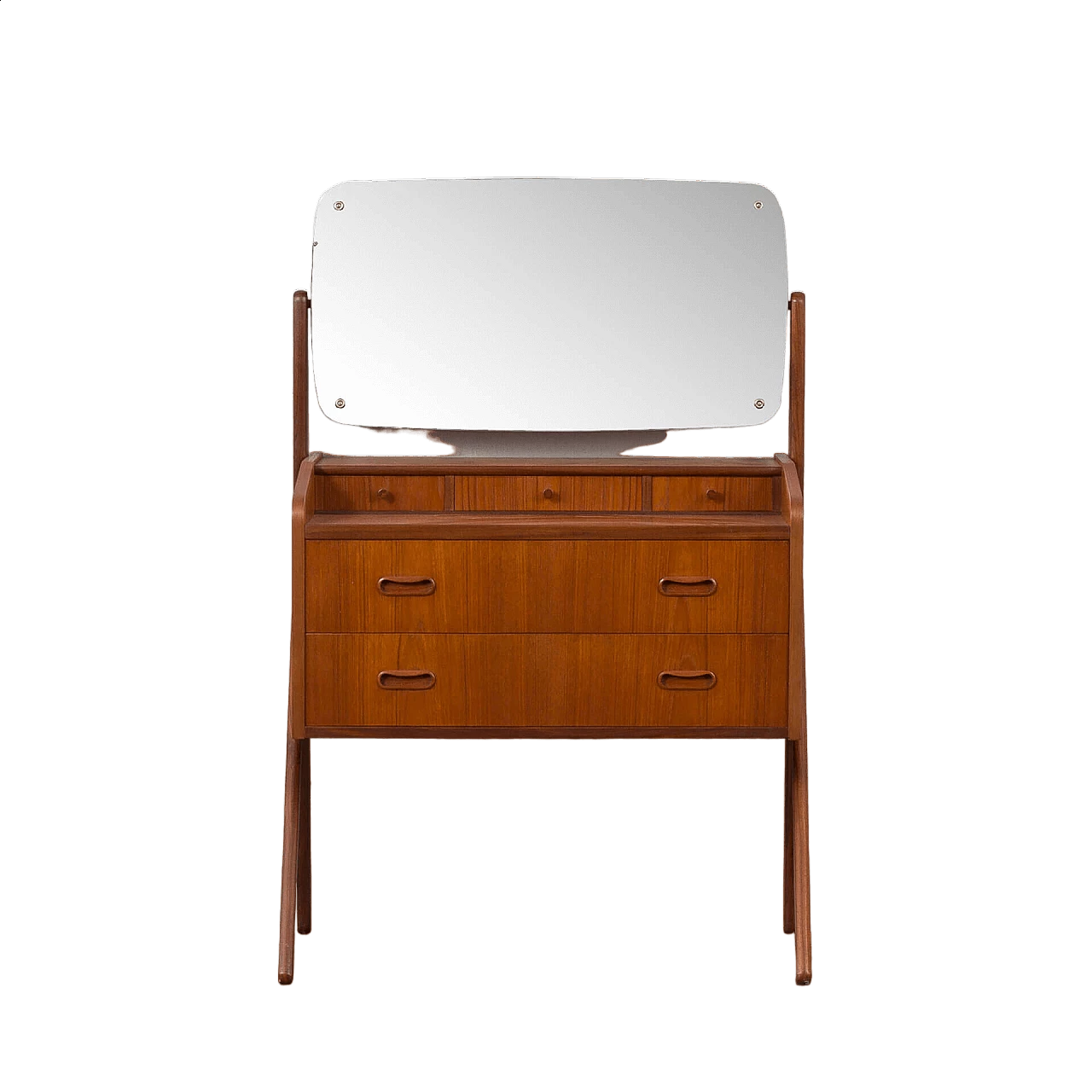 Danish Y-shaped dresser in the Sigfried Omann style with mirrors, 1960s 13