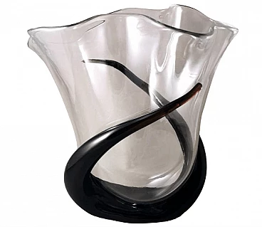 Murano glass vase by Artigianato Muranese, 1990s