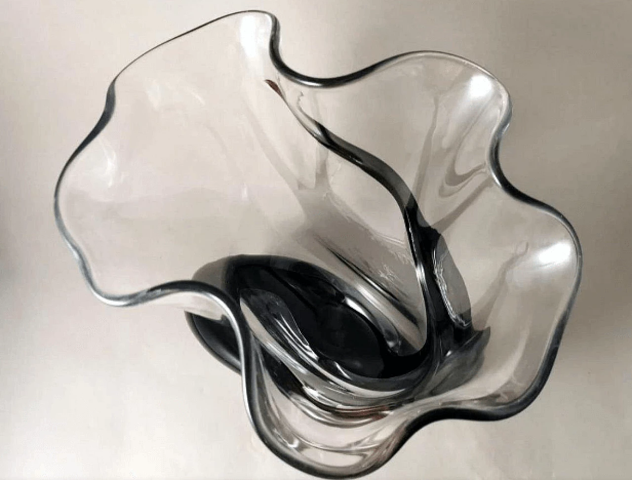 Murano glass vase by Artigianato Muranese, 1990s 10