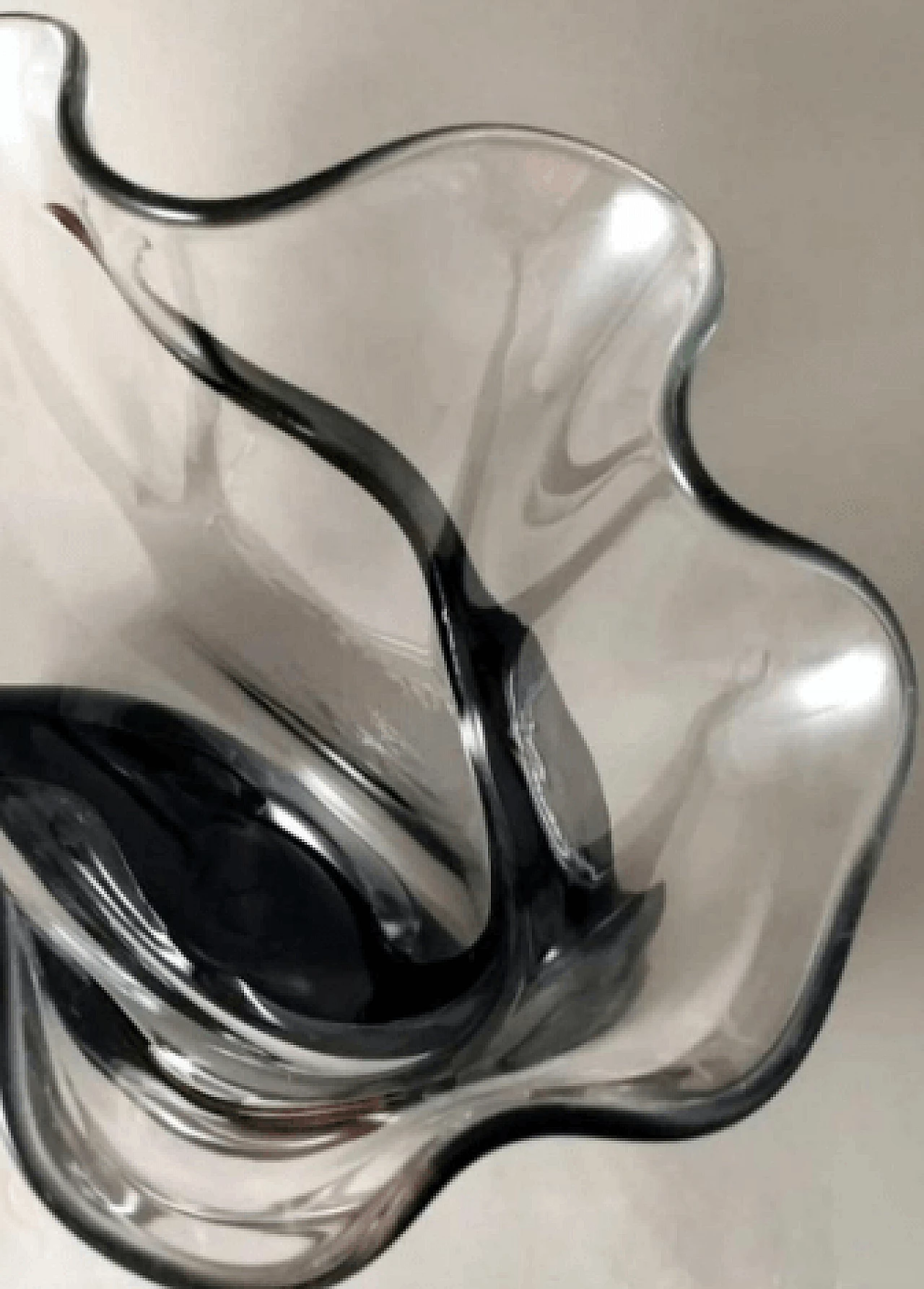 Murano glass vase by Artigianato Muranese, 1990s 12