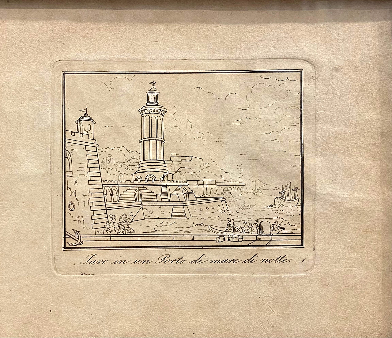 Antonio Basoli, Collection of fifty theatrical scenes, etchings, 1810 2