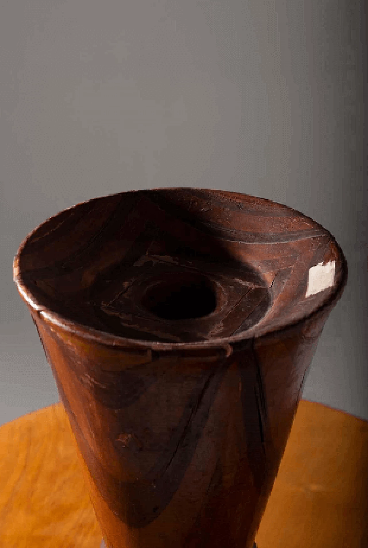 American wood vase, 1950s 2
