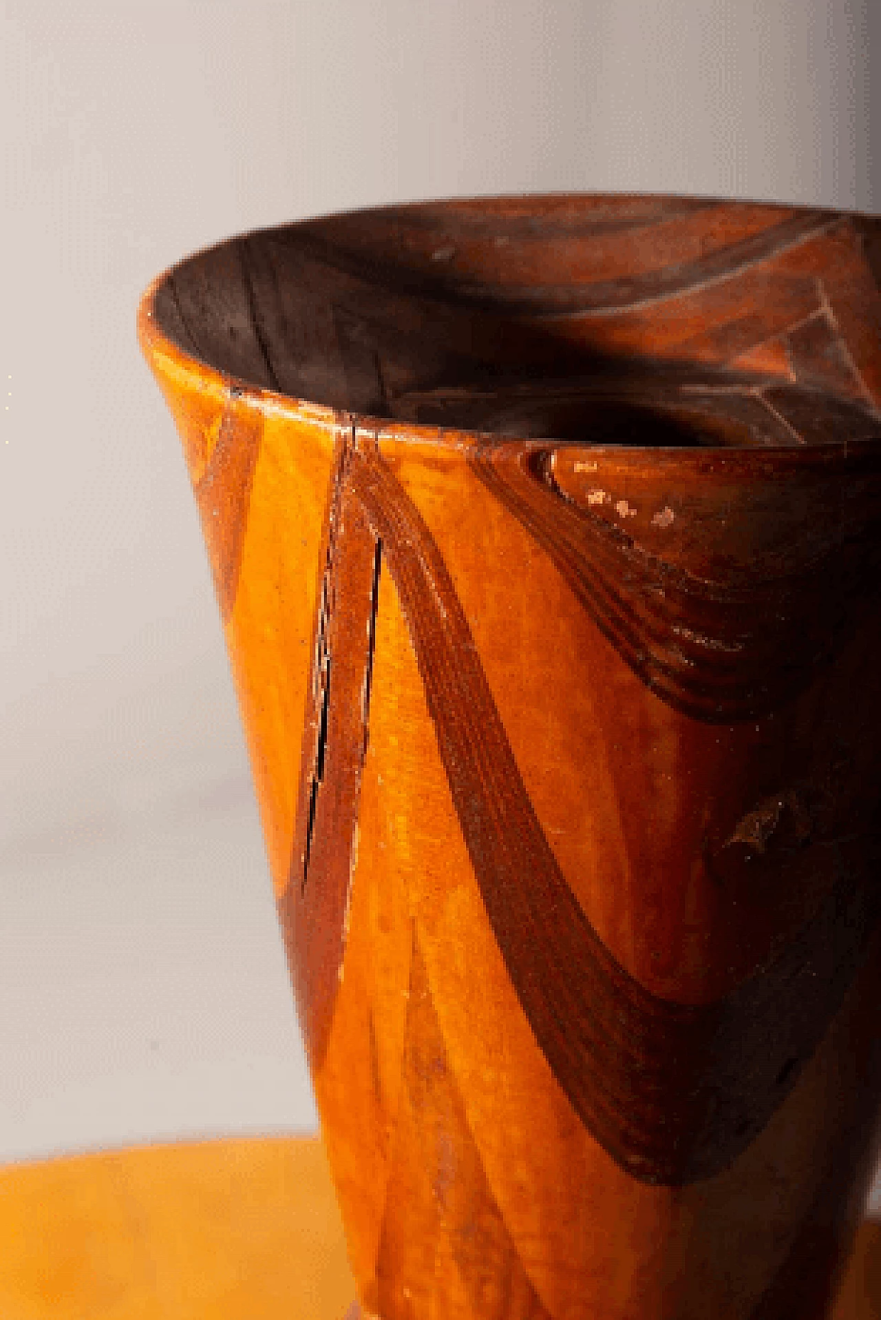 American wood vase, 1950s 5