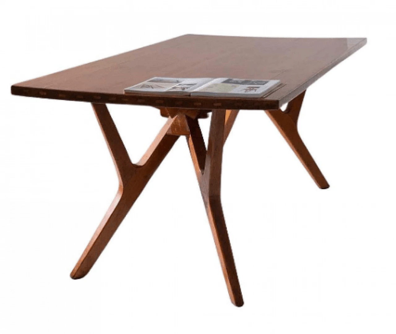 Tavolo in legno di Carlo Mollino, anni '50 1