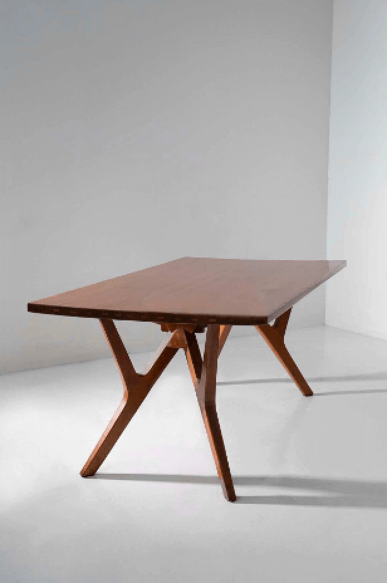 Wood table by Carlo Mollino, 1950s 5