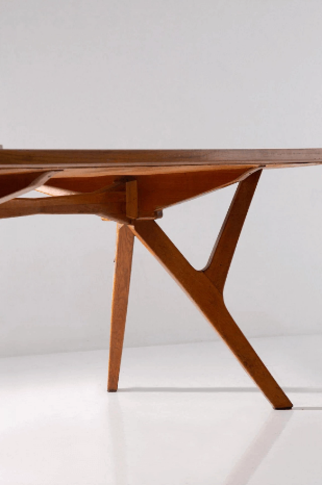 Wood table by Carlo Mollino, 1950s 10