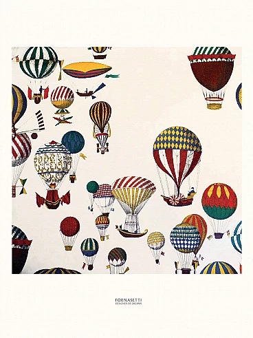 Flying Machines poster by Fornasetti