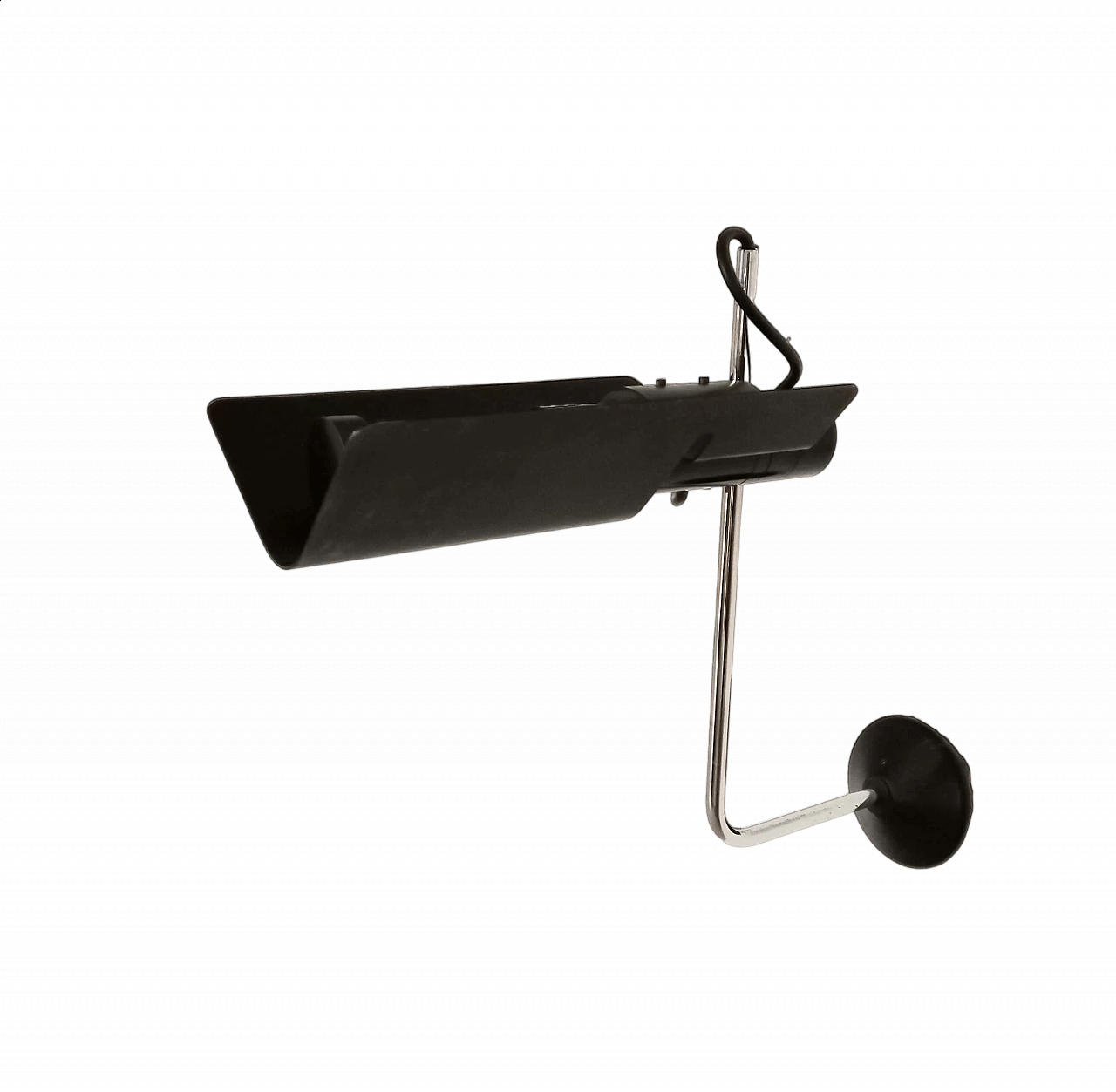 Applique in metallo nello stile di Oluce, anni '70 12