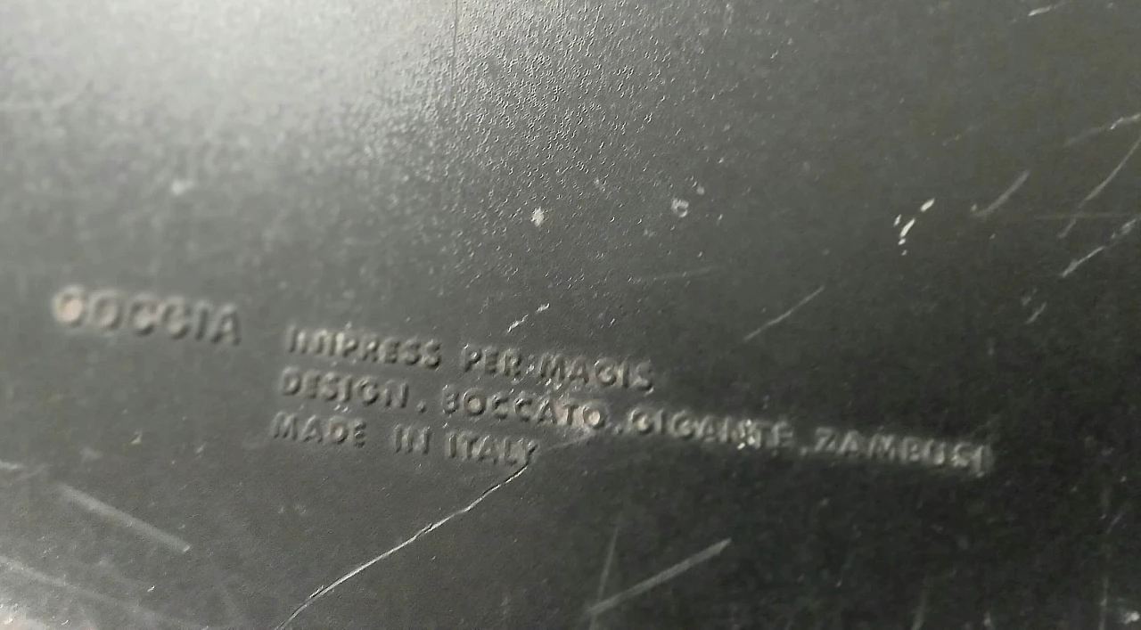 Goccia umbrella stand in metal and plastic by Boccato, Gigante and Zambusi for Magis, 1980s 6