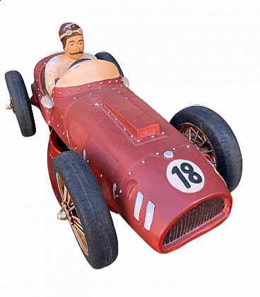 English acrylic toy car, 1940s