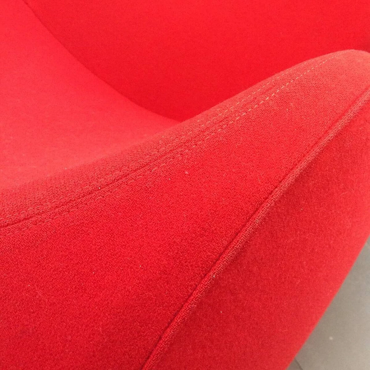 Poltrona Soft Heart in lana cotta rossa di Ron Arad per Moroso, anni '90 8