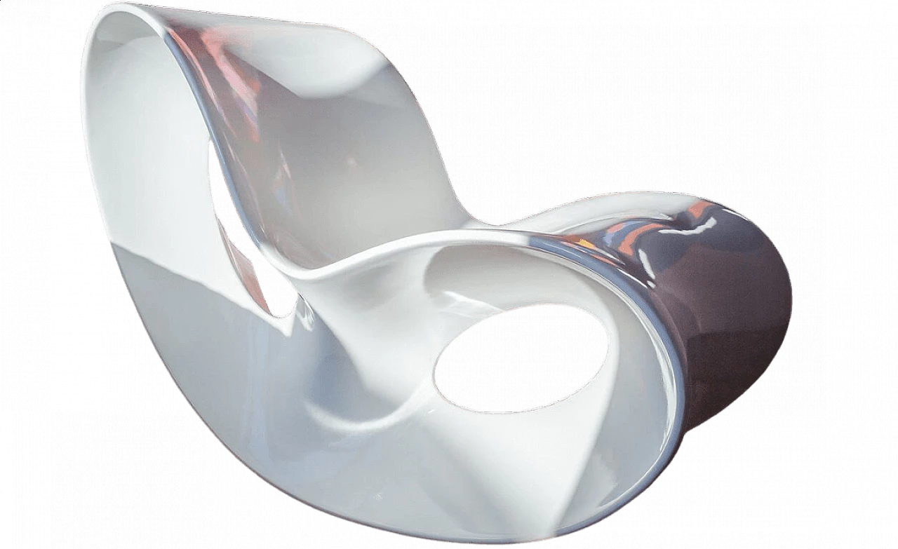 Poltrona Voido bianca di Ron Arad per Magis, 2006 7