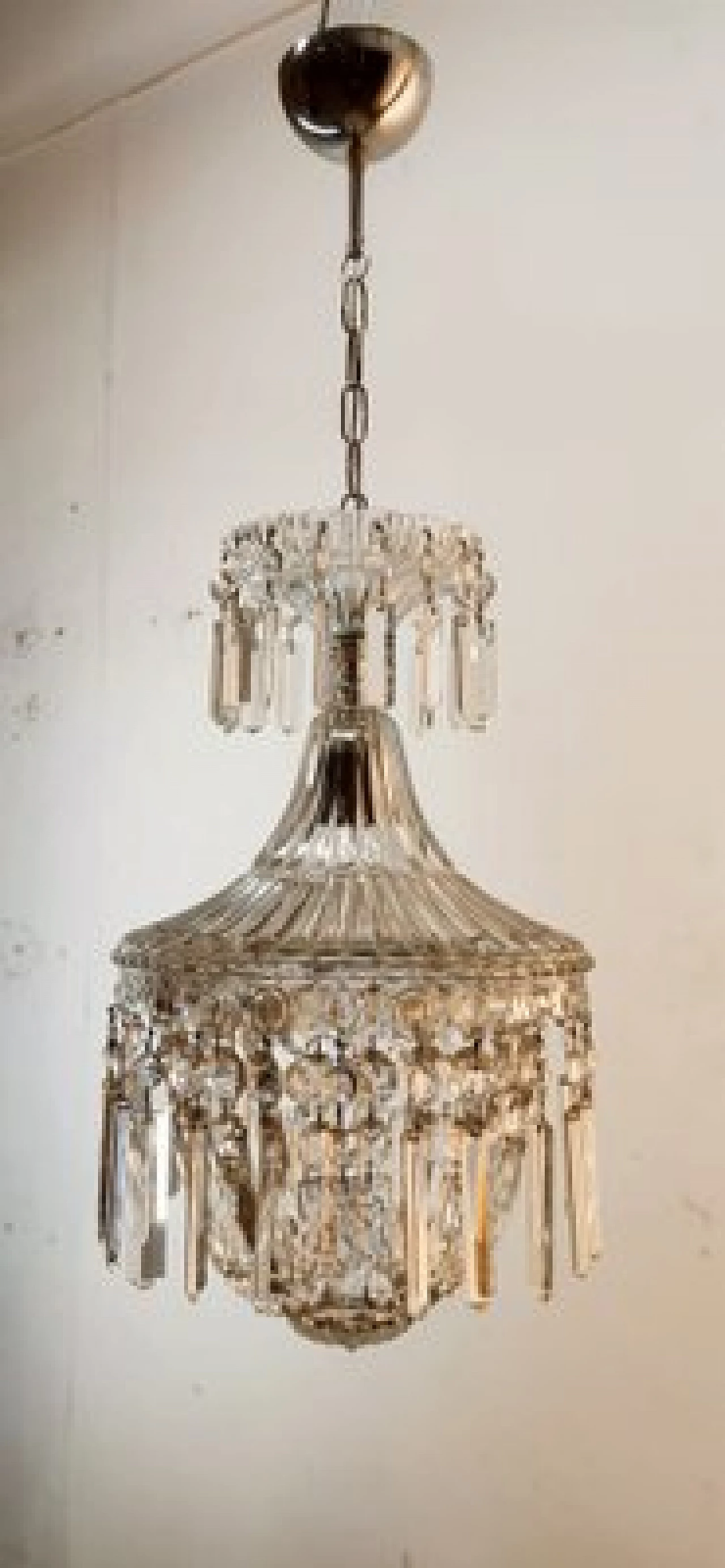 Crystal chandelier, 1950s 2