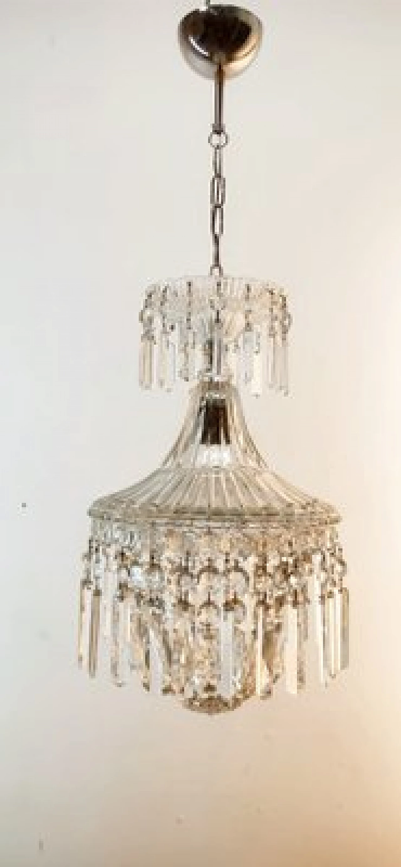 Crystal chandelier, 1950s 4