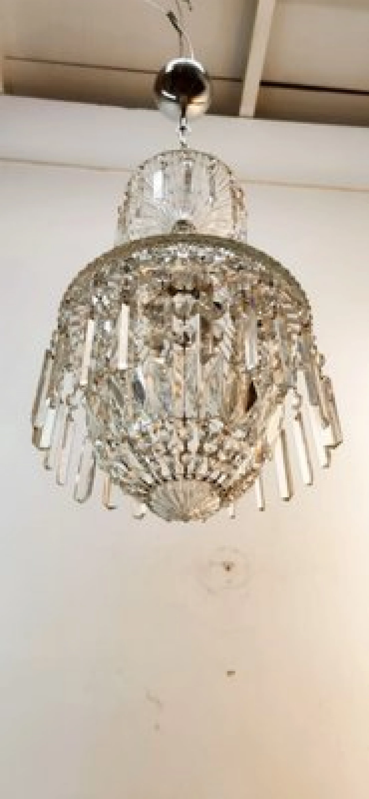 Crystal chandelier, 1950s 5