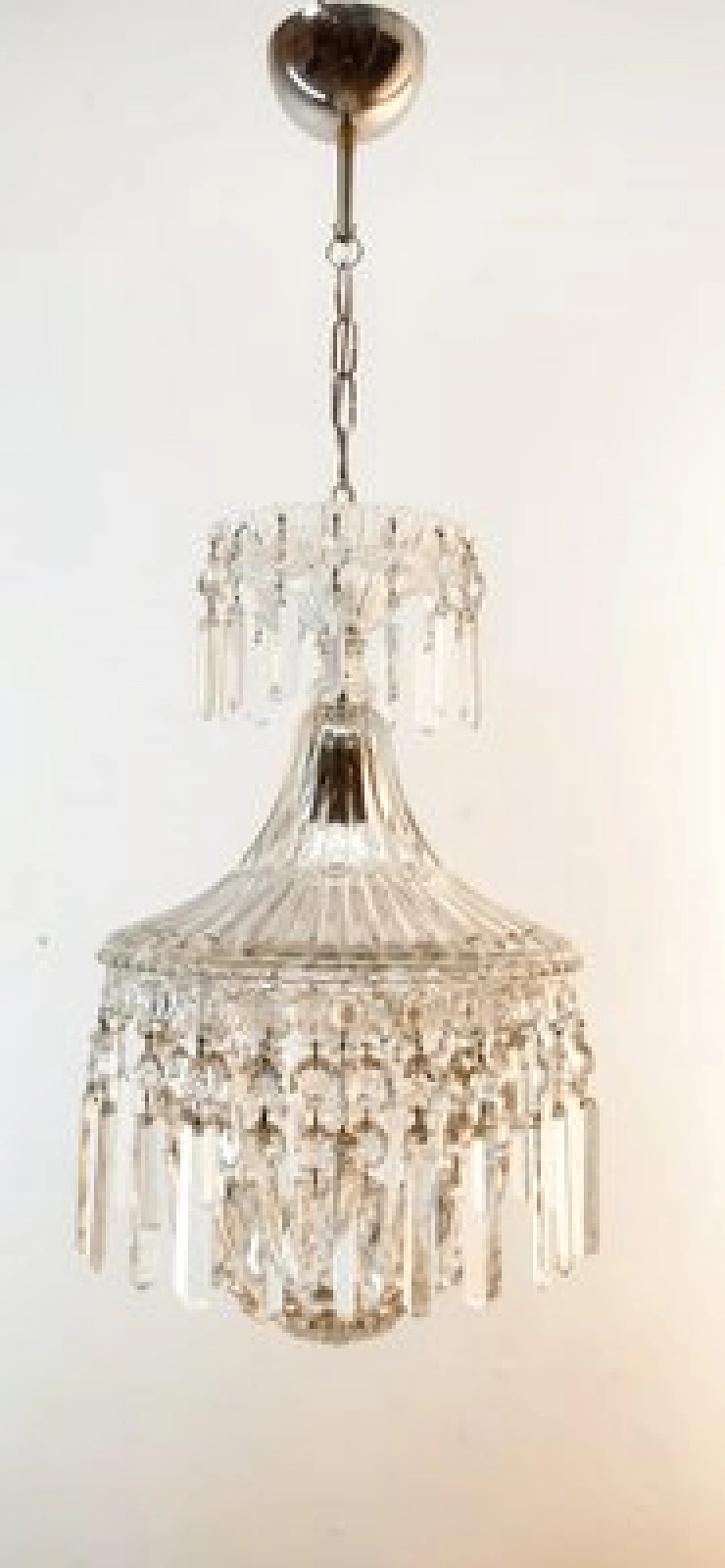 Crystal chandelier, 1950s 7