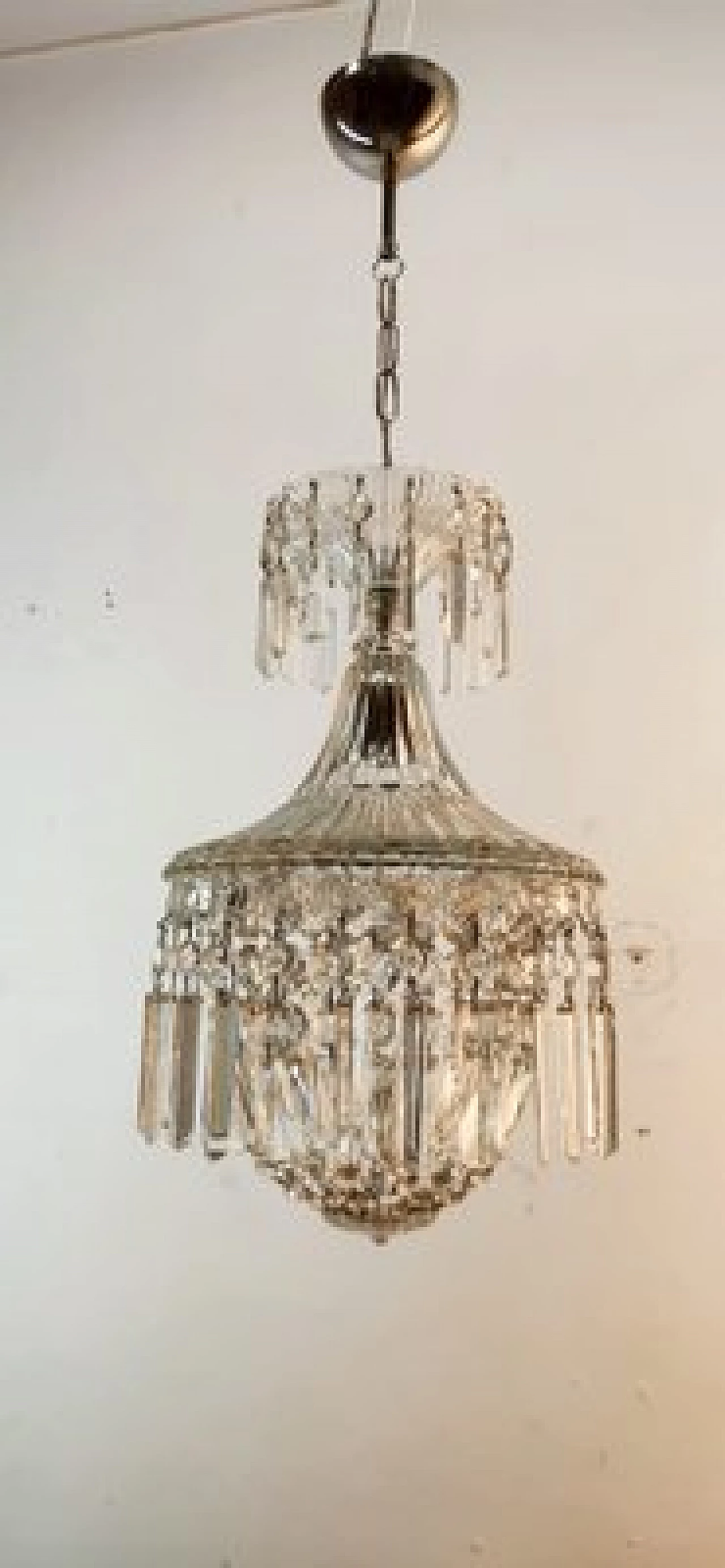 Crystal chandelier, 1950s 9