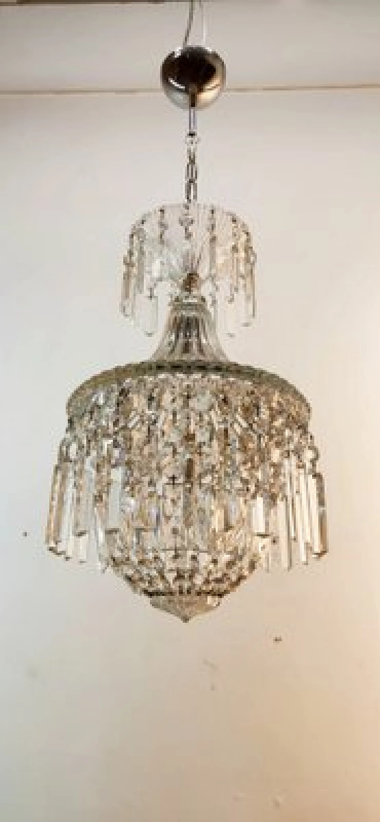 Crystal chandelier, 1950s 10