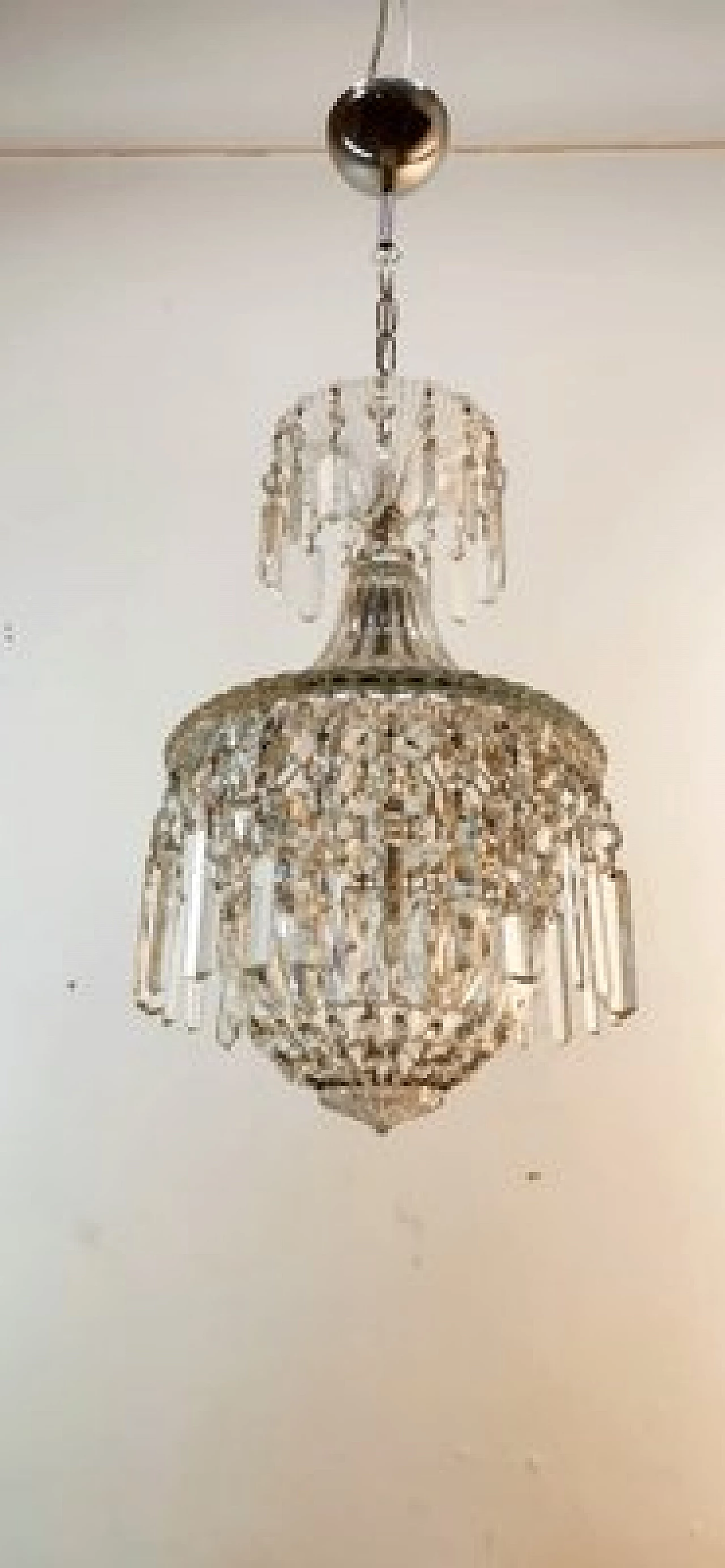 Crystal chandelier, 1950s 12