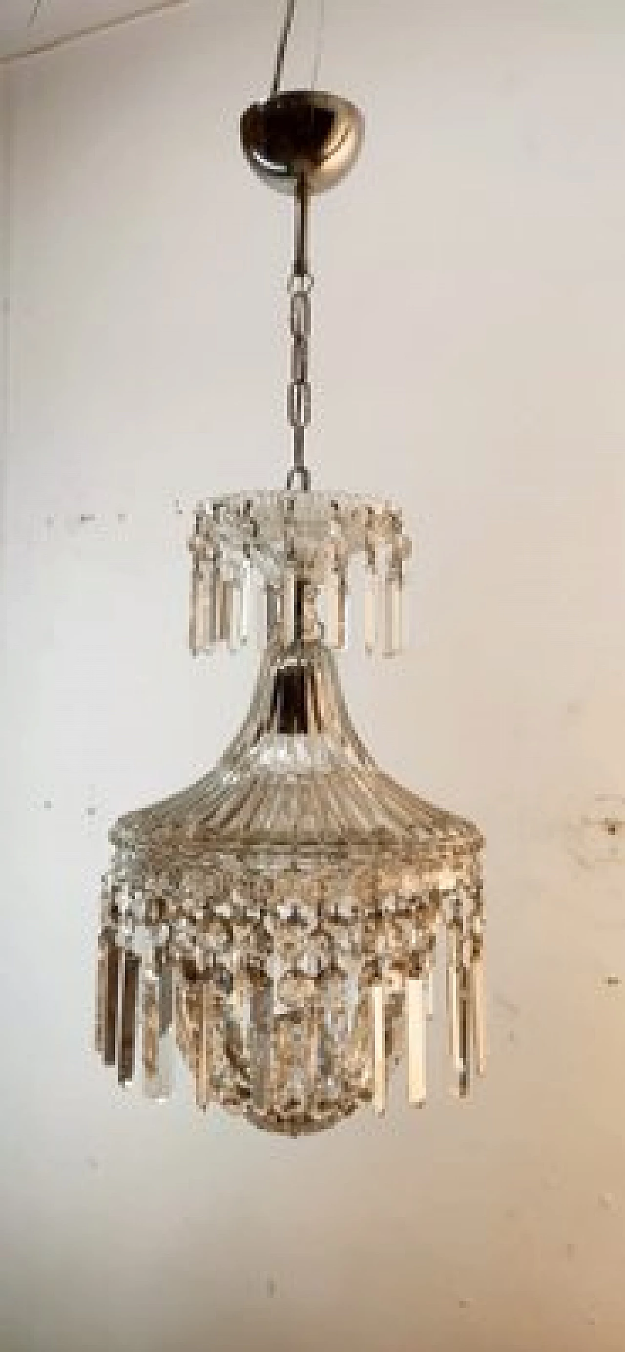 Crystal chandelier, 1950s 14