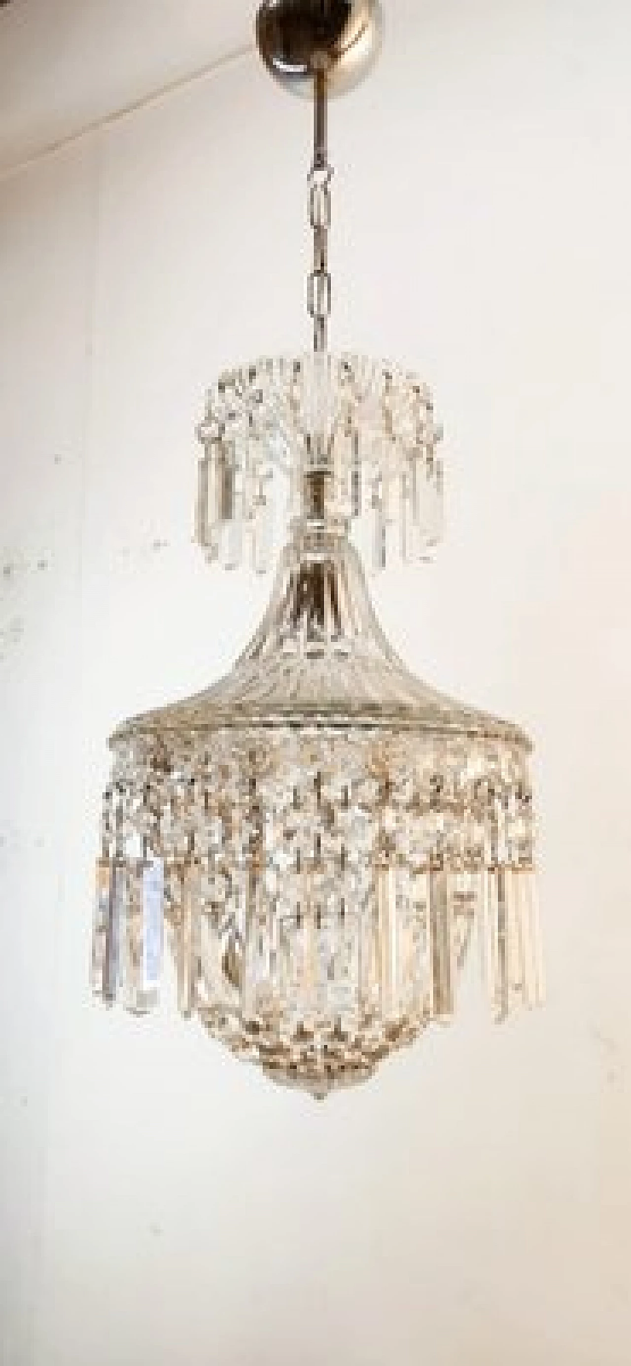 Crystal chandelier, 1950s 15