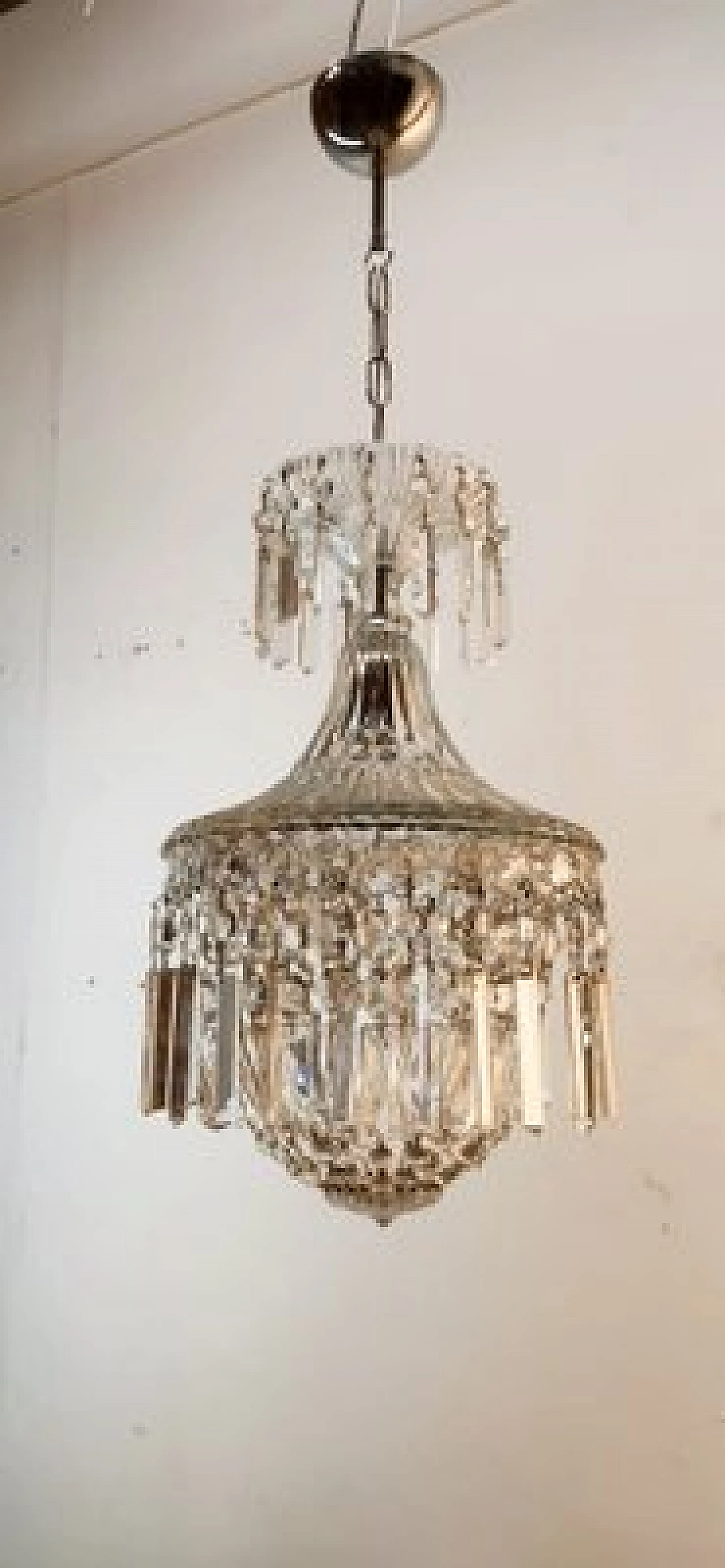 Crystal chandelier, 1950s 16