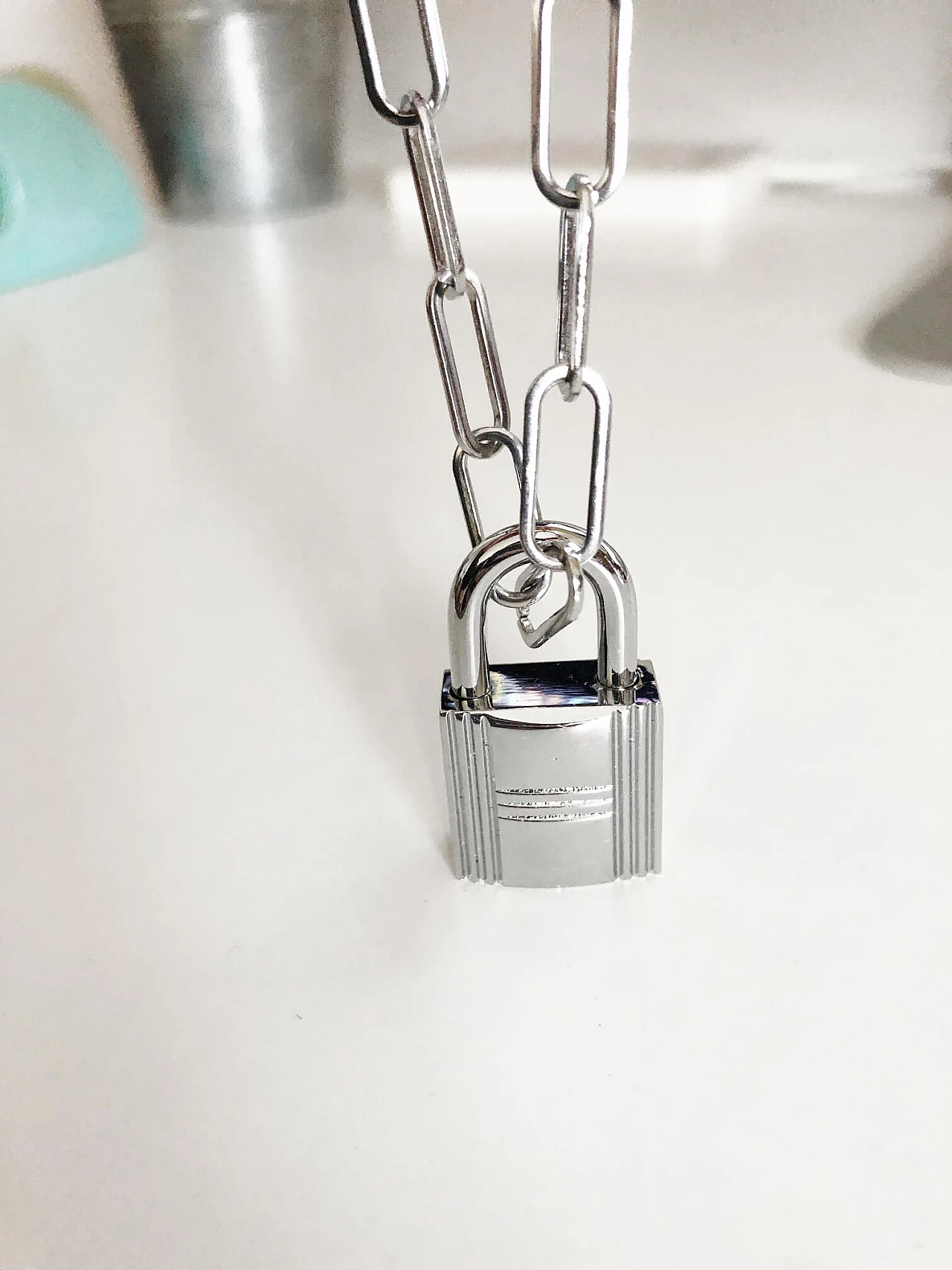 Ciondolo lucchetto Kelly di Hermes, anni '90 2